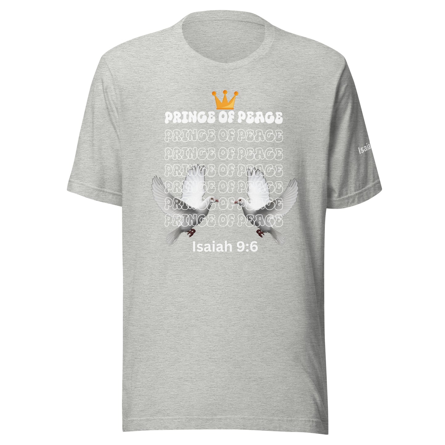 "Prince of Peace" Unisex Christian T-shirt | Touch of His Hem – Faith-Inspired Clothing