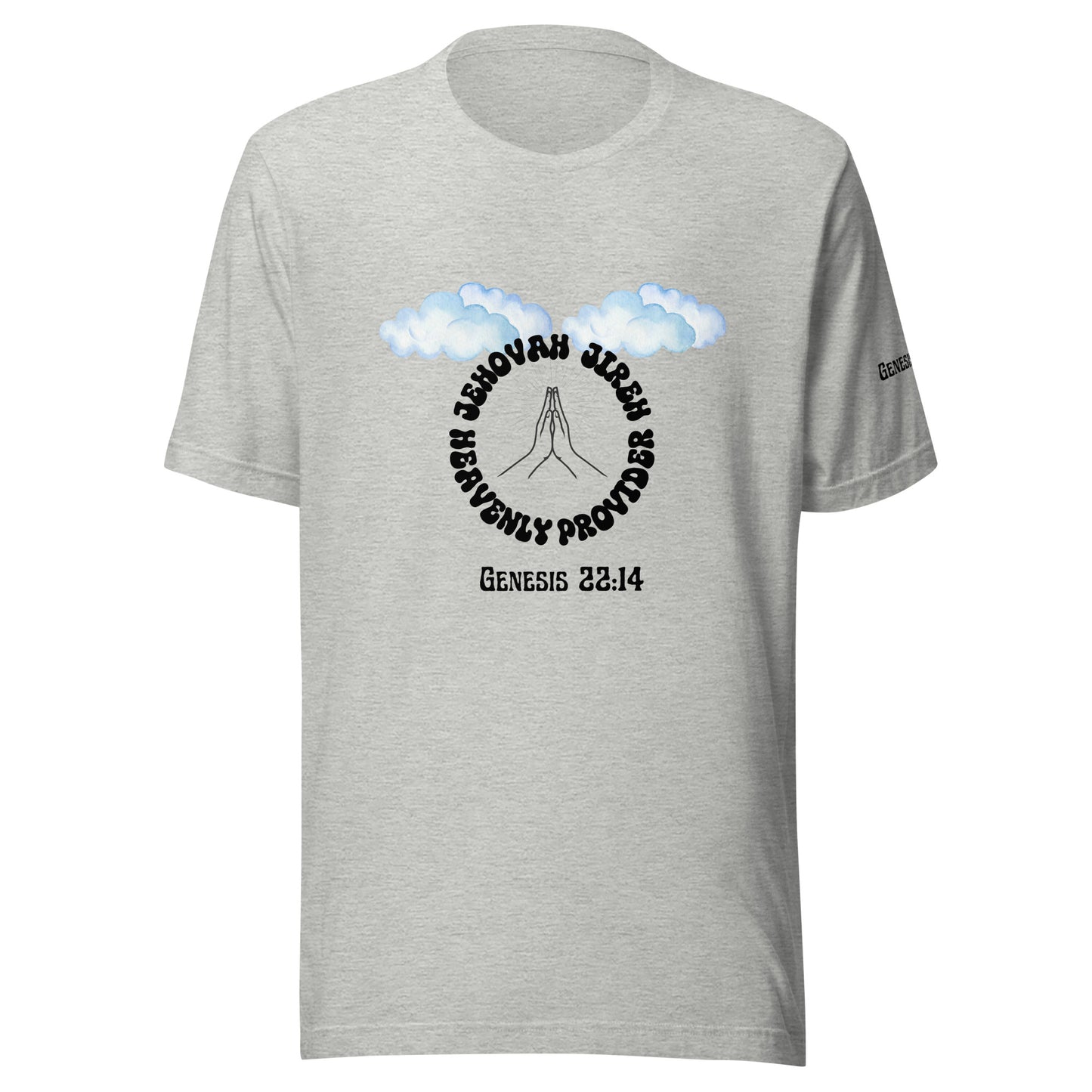 "Jehovah Jireh Heavenly Provider" Unisex Christian T-shirt | Touch of His Hem – Faith-Inspired Clothing