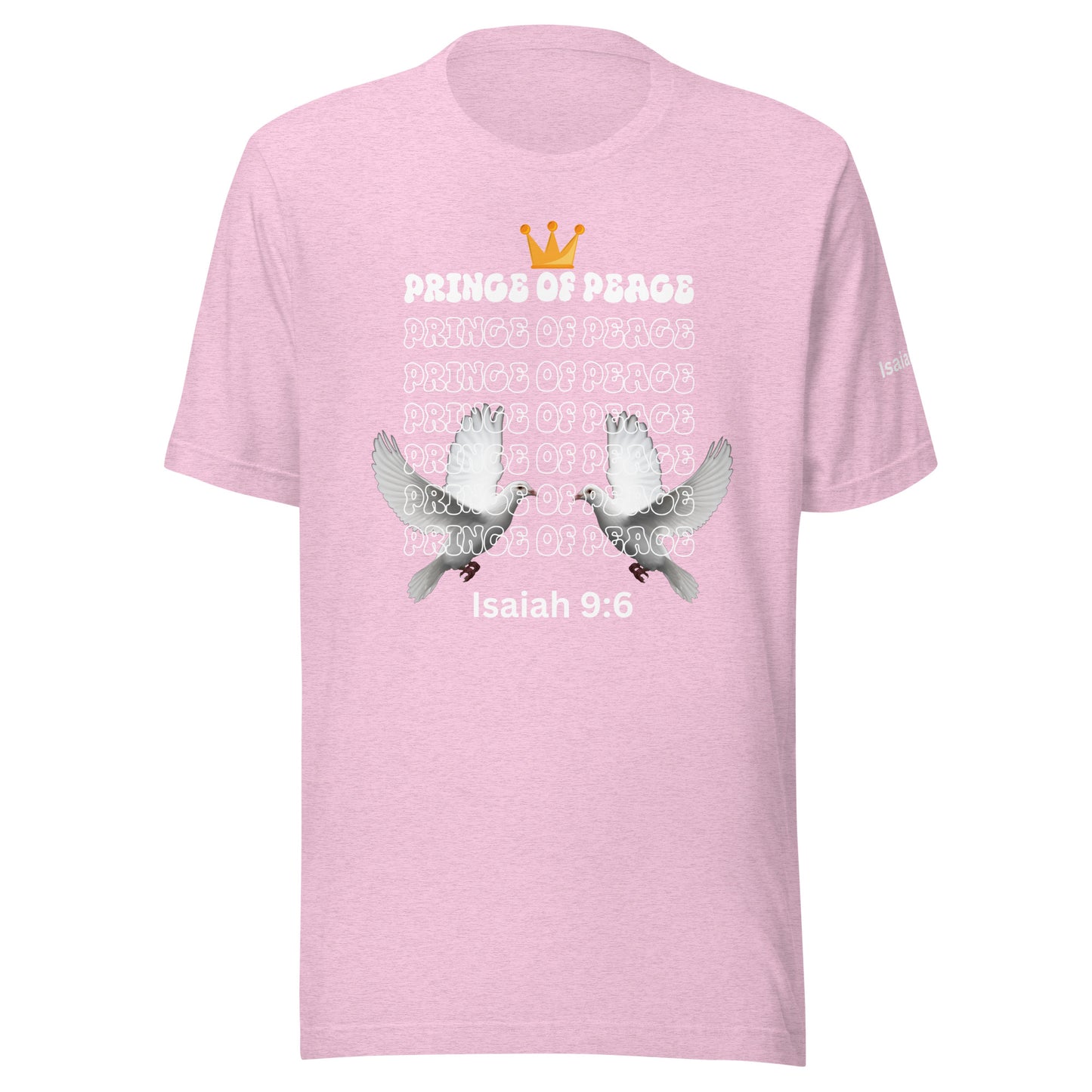 "Prince of Peace" Unisex Christian T-shirt | Touch of His Hem – Faith-Inspired Clothing