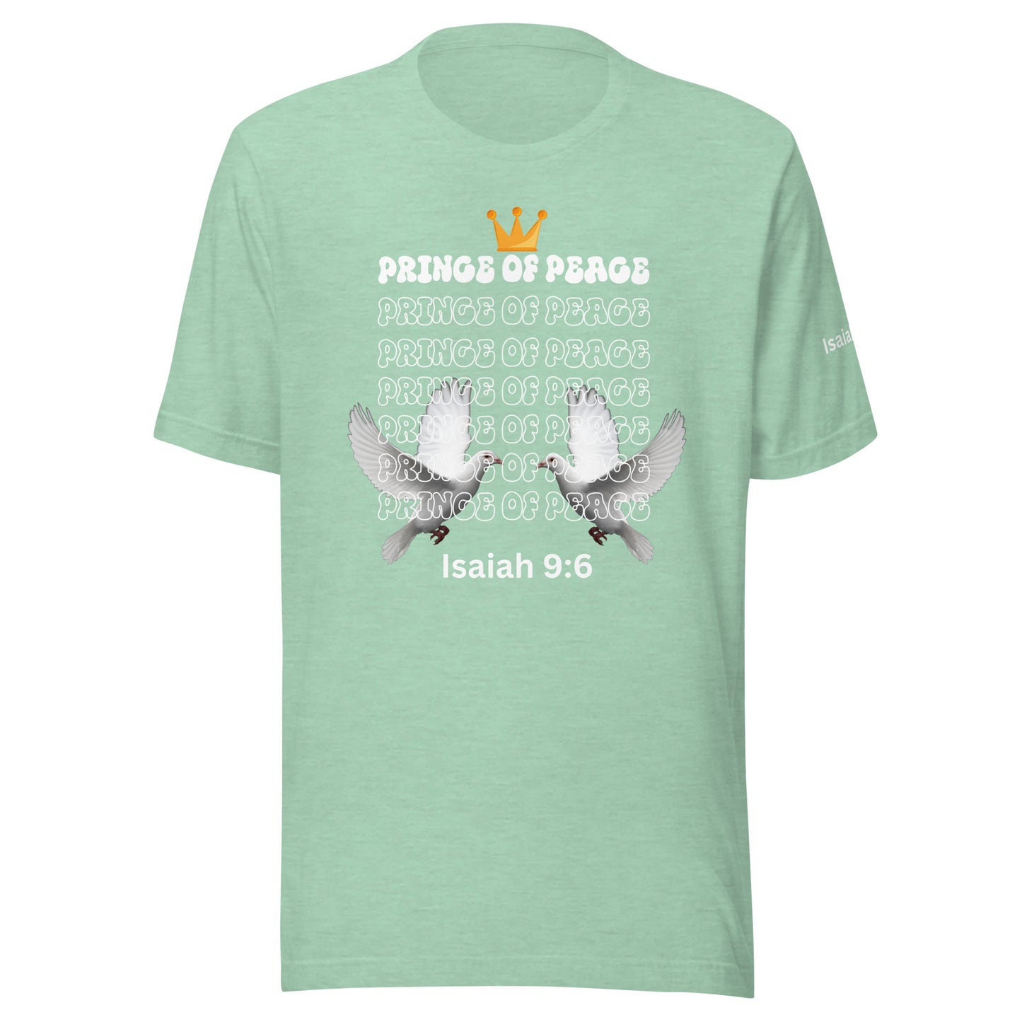 "Prince of Peace" Unisex Christian T-shirt | Touch of His Hem – Faith-Inspired Clothing